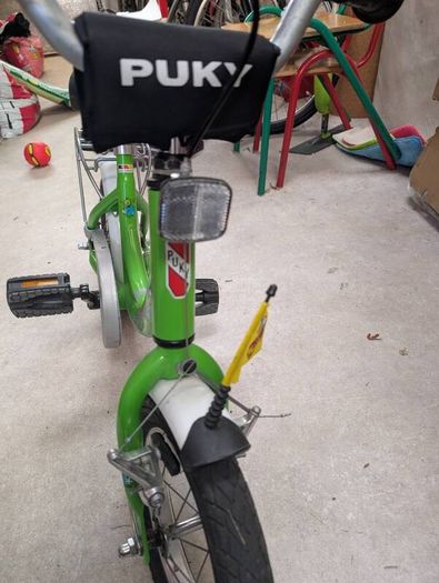 Puky 12 inch children bike green