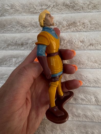 Captain Phoebus McDonalds Happy Meal Hunchback of Notre Dame approx. 12 cm. Used please see photos