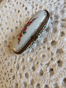 Del Prato Vintage Porcelain Trinket Box e.p.03