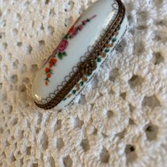 Del Prato Vintage Porcelain Trinket Box e.p.03