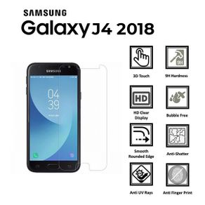 Samsung Galaxy J4 Tempered Protective Glass 9H Phone Screen Protector