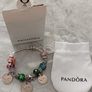 Pandora Bracelet with 13 Charms & 3 Pre decimal Coins Image 3