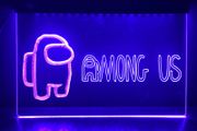 Purple among us Neon light