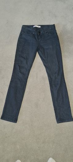 Navy Stripe Skinny Jeans from A/Wear size 8r