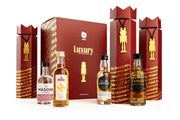 Virgin Wines box of 6 Mixed Spirits Christmas Crackers