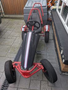 Double Peddle go kart and trailer