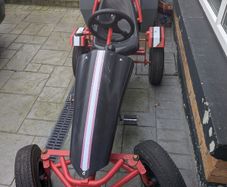 Double Peddle go kart and trailer
