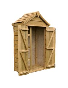 Mini shed 3x2x6ft - Garden Tidy - DOUBLE DOORS