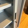 Meroni Cupboard Steel filing cabinet  3 Shelves Lockable (2 keys) Image 2