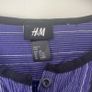 Girls Purple Striped Cotton Dress (12-13Y) Image 4