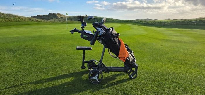 The Premier Follow Golf Trolley - Axglo E5
