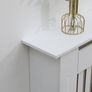 152cm Large Radiator Cover White Image 5