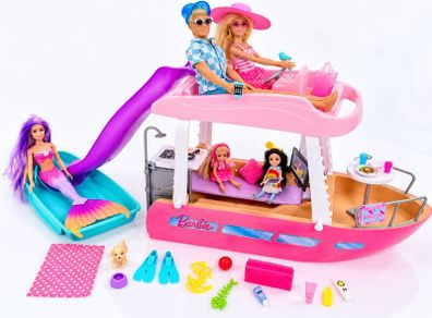 Barbie Dream Boat Luxury Boat Playset  Large Set