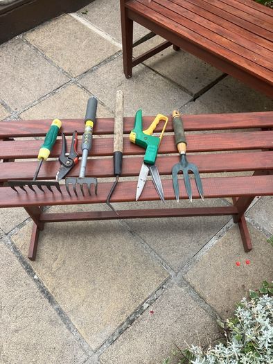 Assortment of garden tool
