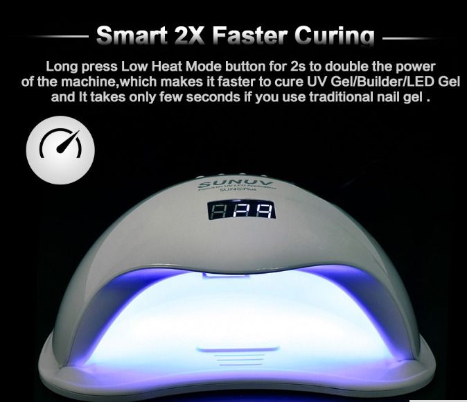 SUN5 48W Dual UV LED Nail Lamp Nail Dryer
