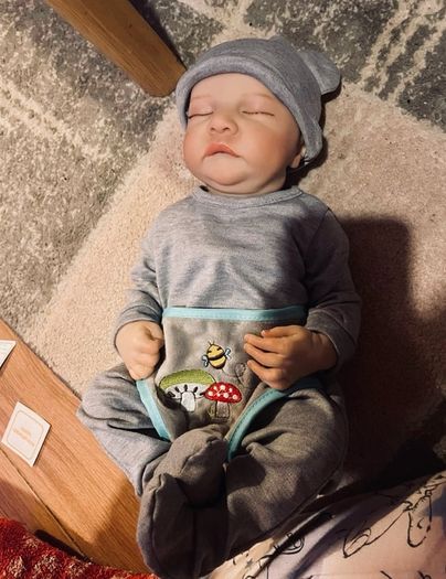 NEW SALE | Reborn Dolls Boy - 17 Inches Handmade Washable Reborn Babies Soft Vinyl Body