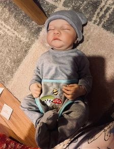 NEW SALE | Reborn Dolls Boy - 17 Inches Handmade Washable Reborn Babies Soft Vinyl Body