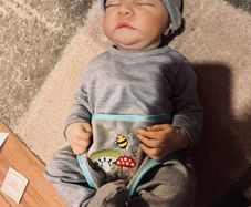 NEW SALE | Reborn Dolls Boy - 17 Inches Handmade Washable Reborn Babies Soft Vinyl Body