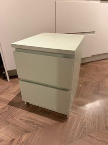 IKEA malm drawer (painted mint)