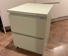 IKEA malm drawer (painted mint)