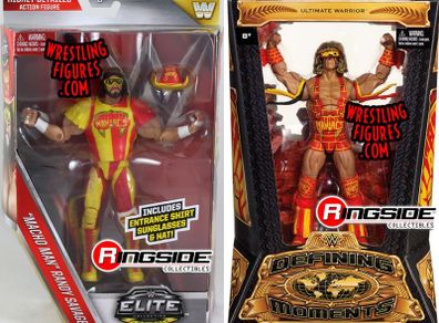 WWE Ultimate Maniacs: Defining Moments Ultimate Warrior and Macho Man Randy Savage (Both Brand New & Unopened)