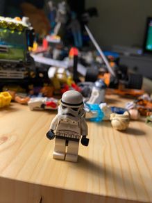 LEGO Star Wars Stormtrooper Minifigure Black Head Sw0188