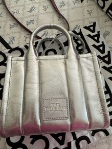 Marc Jacob mini silver bag