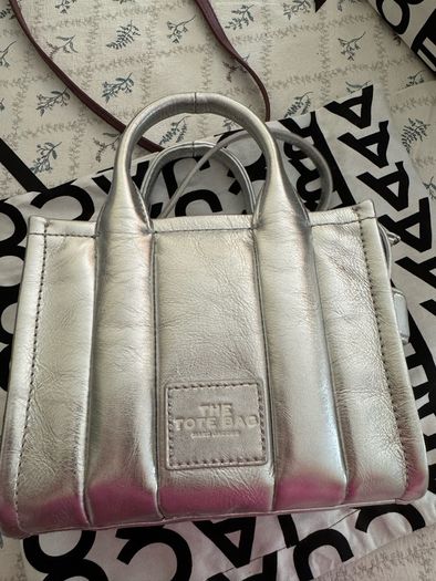 Marc Jacob mini silver bag