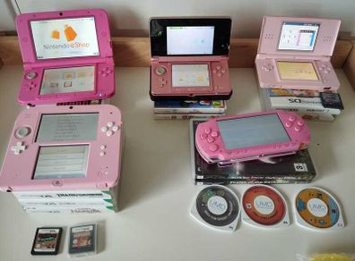 Nintendo Handheld Consoles and psp
