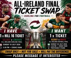 All-Ireland Hurling Final Ticket Swap