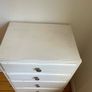 Painted 5-Drawer Tall Chest of Drawers Image 3