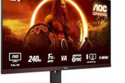 AOC Gaming 27G2ZNE - 27 inch Full HD Monitor, 240 Hz, 1 ms MPRT, FreeSync Prem. (1920x1080, HDMI 1.4, DisplayPort 1.2) black/red