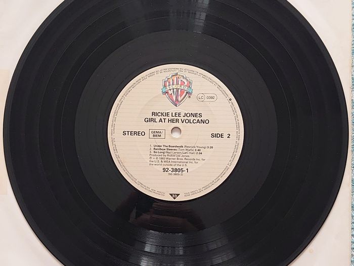 Rickie Lee Jones - Girl At Her Volcano - 10" Vinyl