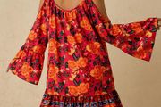 Stunning Boho Style Dress size 20 + matching accessories available
