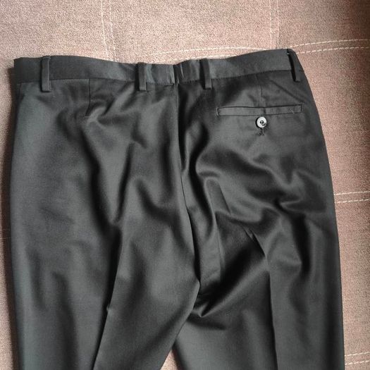 Men's Black Formal Trousers, size M
