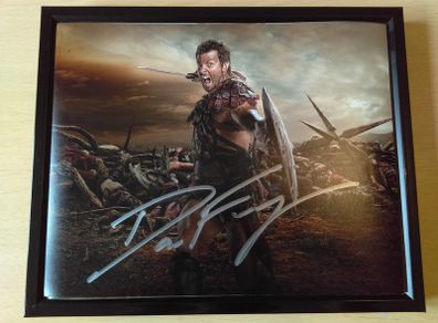 SPARTACUS AUTOGRAPH ! Hand Signed by Daniel Feuerriegel who played Aaron ! AUTHENTIC !