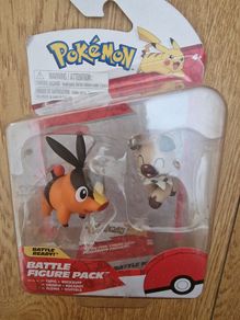 Pokemon Battle Figure 2 Pack  Tepig and Rockruff