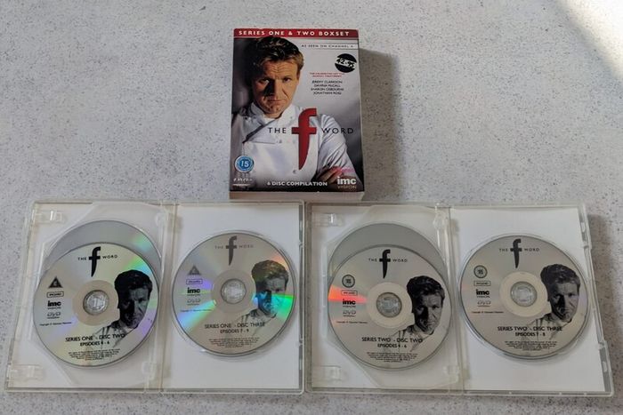 The F Word Series 1 & 2 - Gordon Ramsey (6 Disc Set)