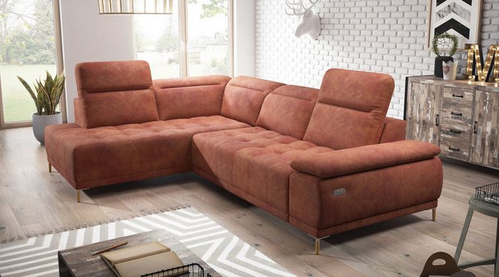 Focus L Corner Sofa Bed @ J & D Furniture