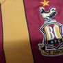 2019-20 Bradford City Avec Home Jersey Size L Adult Image 3