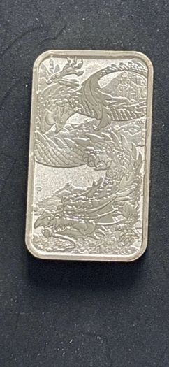 Silver 1oz Dollar bar
