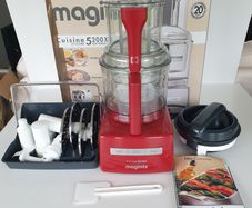 Magimix Cuisine 5200XL premium red VIDEO