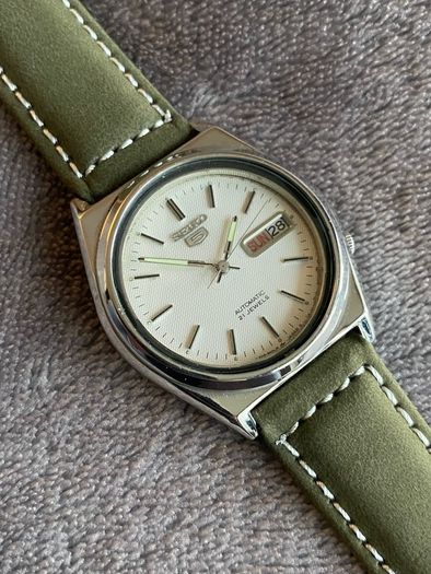 Retro SEIKO Automatic Day/Date c.1988