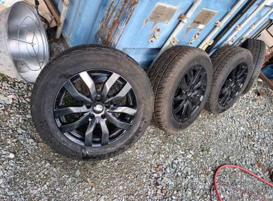 cms  alloys 5x112  7.5j x17 snow tyres
