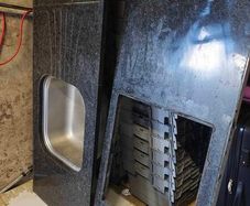 Kitchen worktop granite