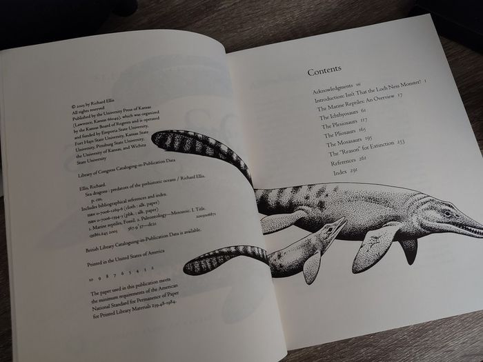 Sea Dragons: Predators of the Prehistoric Oceans ! 2003 ! by University Press of Kansas !
