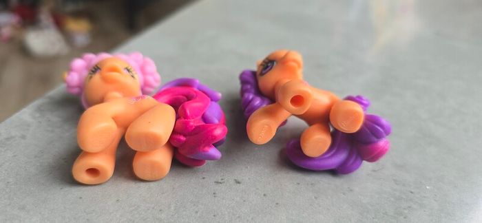 2 x Ponyville 2inch Figures MLP G3.5 My Little Pony 2008