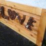 Rustic Driftwood LOVE Wood Art wall sign Image 3