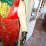1920s Life-size Antique Sculpture in the form of a Butler, This extraordinary work of art, dating from around 1920, captivates with its impressive size and attention to detail. just Over 6 feet tall., Image 4