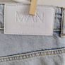 MAN Boohoo unisex distressed denim cotton jeans 34 inch waist and 31 inch leg in very good condition see last two photos for exact measurements FREE STANDARD POSTAGE INCLUDED Image 6